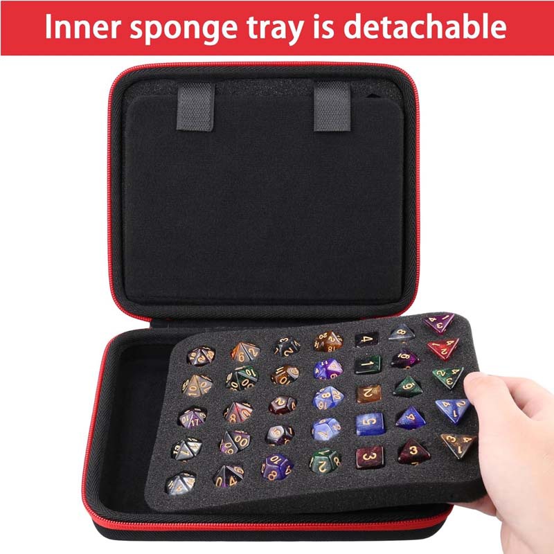 New Portable EVA70-hole Dice B - Board Game Dungeons And Dragons ulasan dan harga