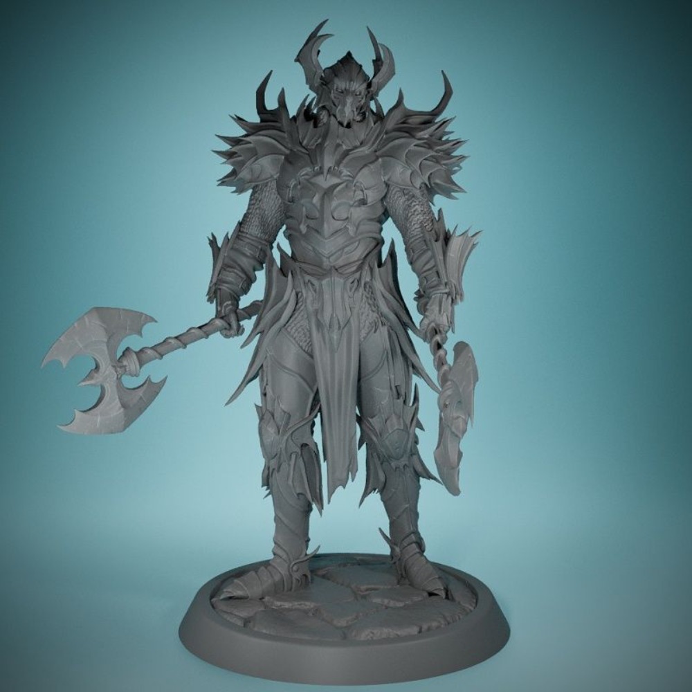 No Wings Demon Knight 3D Print - Board Game Print ulasan dan harga