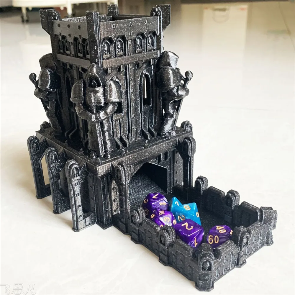 Tabletop Gaming Dice Tower 3D  - Board Game Print ulasan dan harga