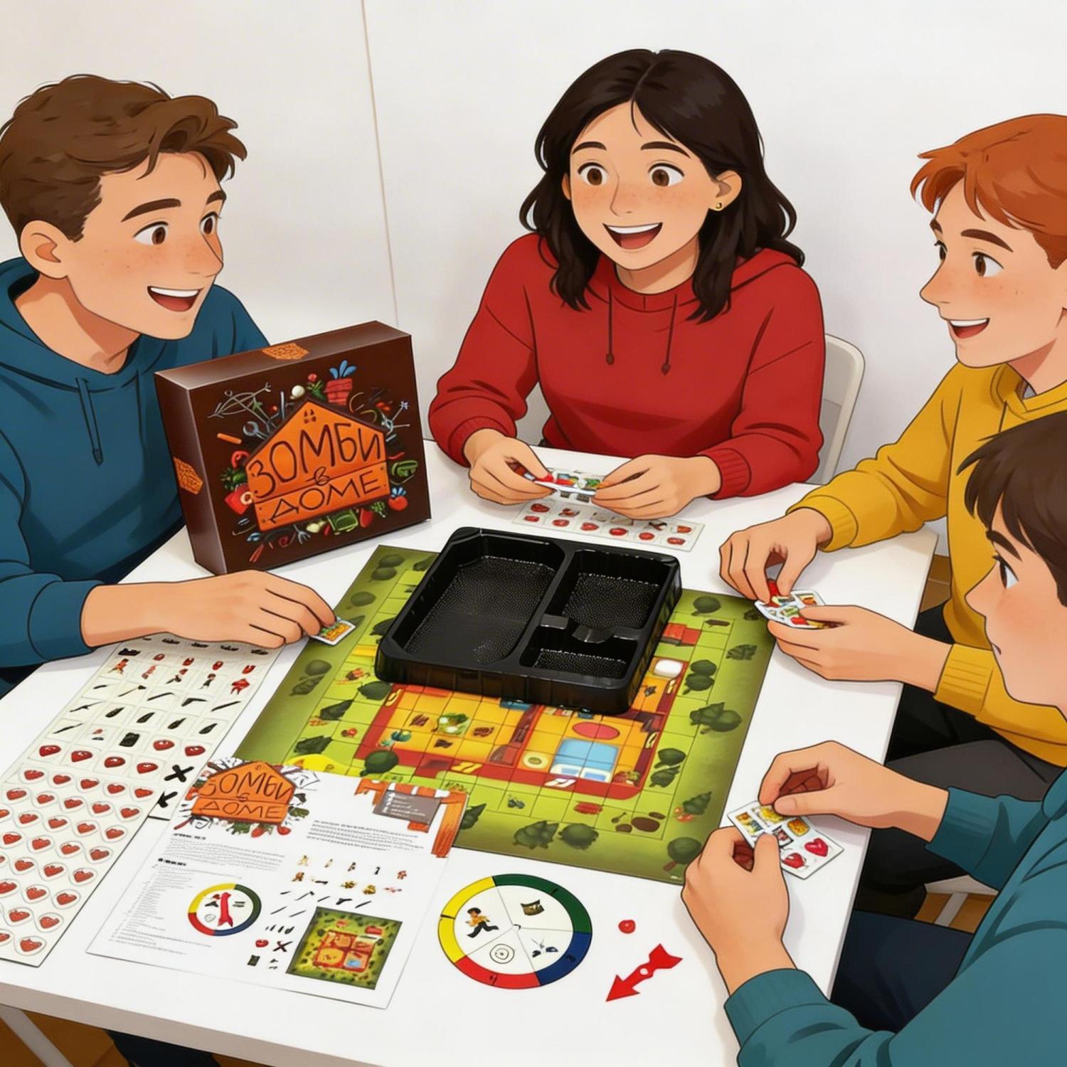 Russian Version Zombie Surviva - Board Game Zombicide ulasan dan harga
