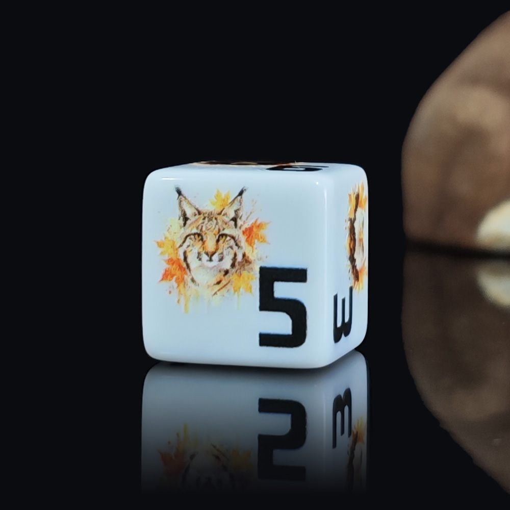 12Pcs 16MM Acrylic D6 Dice, Au - Board Game Wild Wild ulasan dan harga
