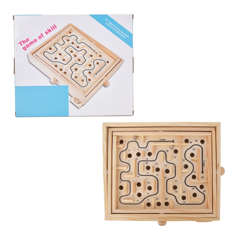 Adult Kid Wooden Educational M - Board Game Education ulasan dan harga