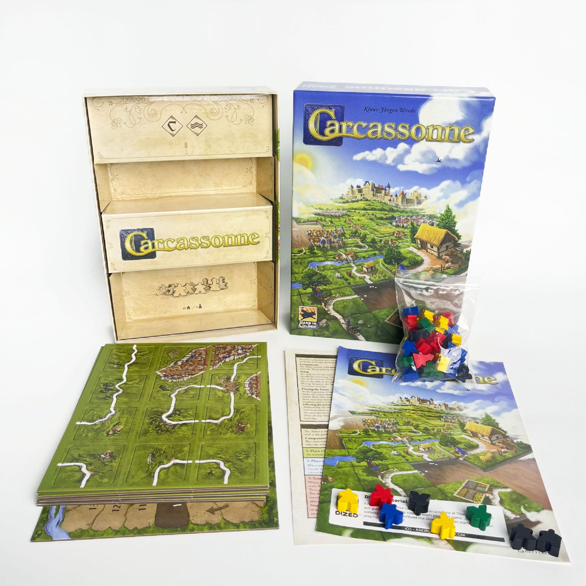 Carcassonne V3.0 Board Game -  - Board Game Vector ulasan dan harga